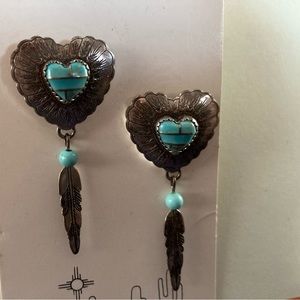 Turquoise earrings